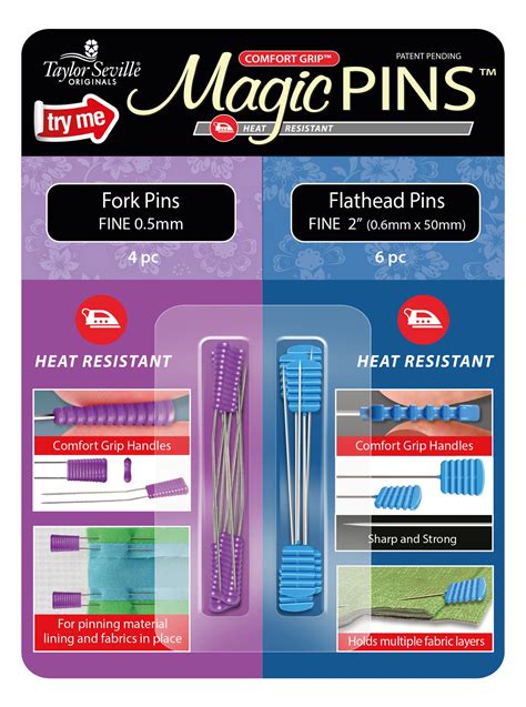 Magic fork pins